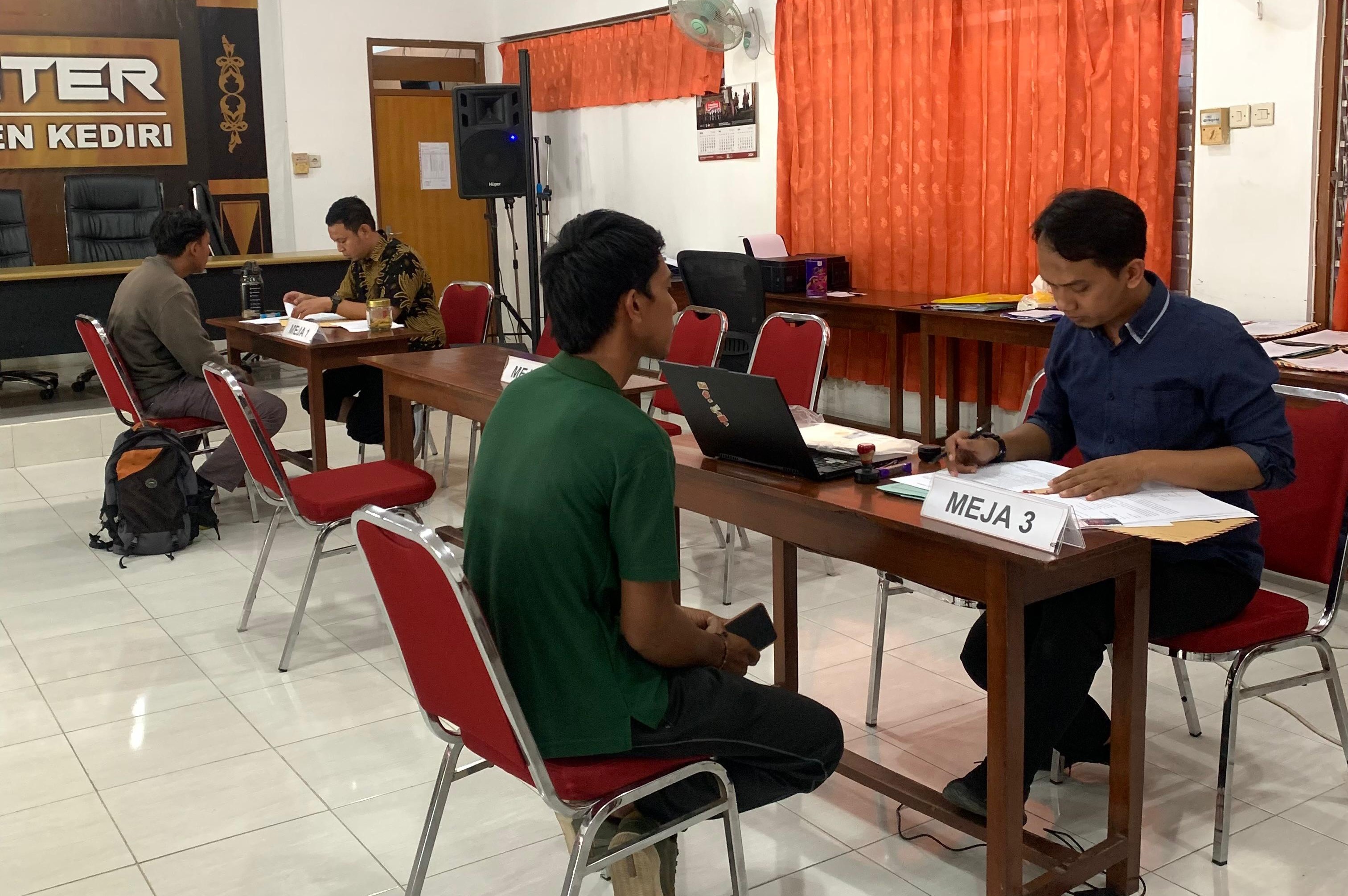 Penerimaan Pendaftar baru hari Kedua