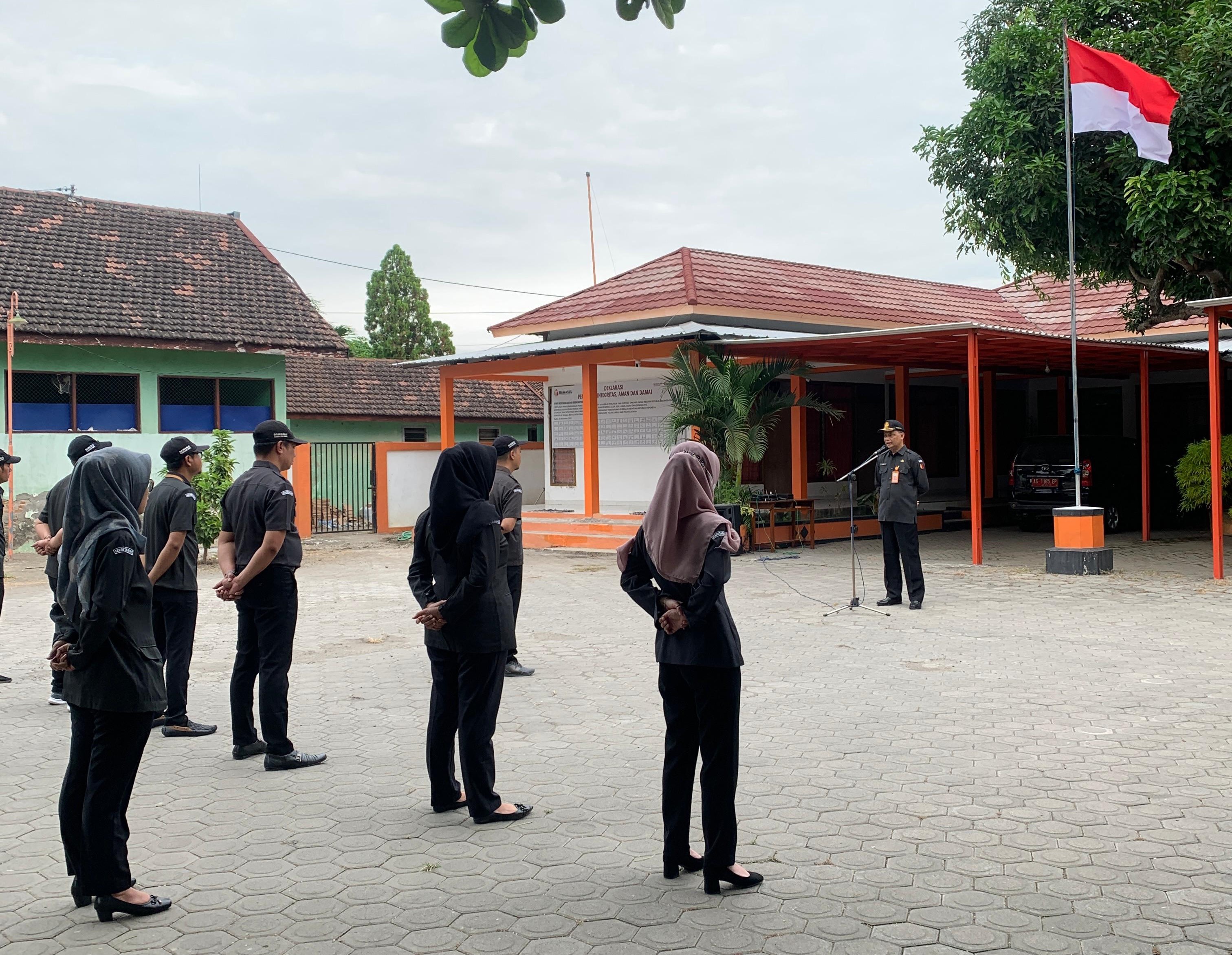 Apel Pagi Bawaslu Kabupaten Kediri 24 Juni 2024