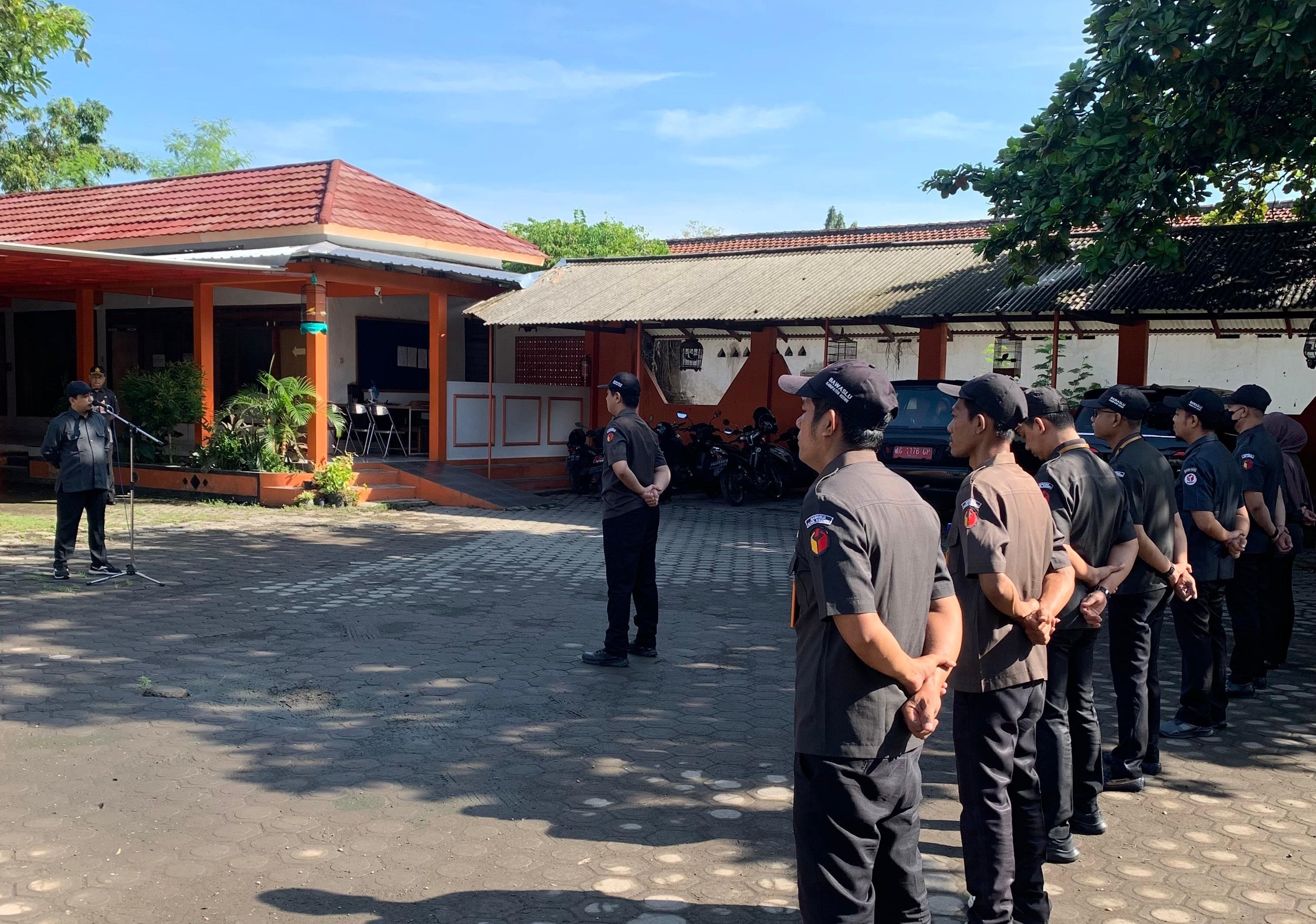 Apel Pagi Bawaslu Kabupaten Kediri 4 Maret