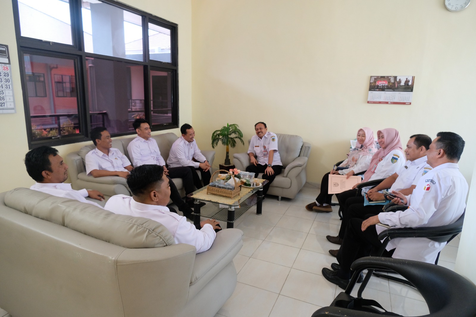 Audiensi dengan Dispendulcapil 