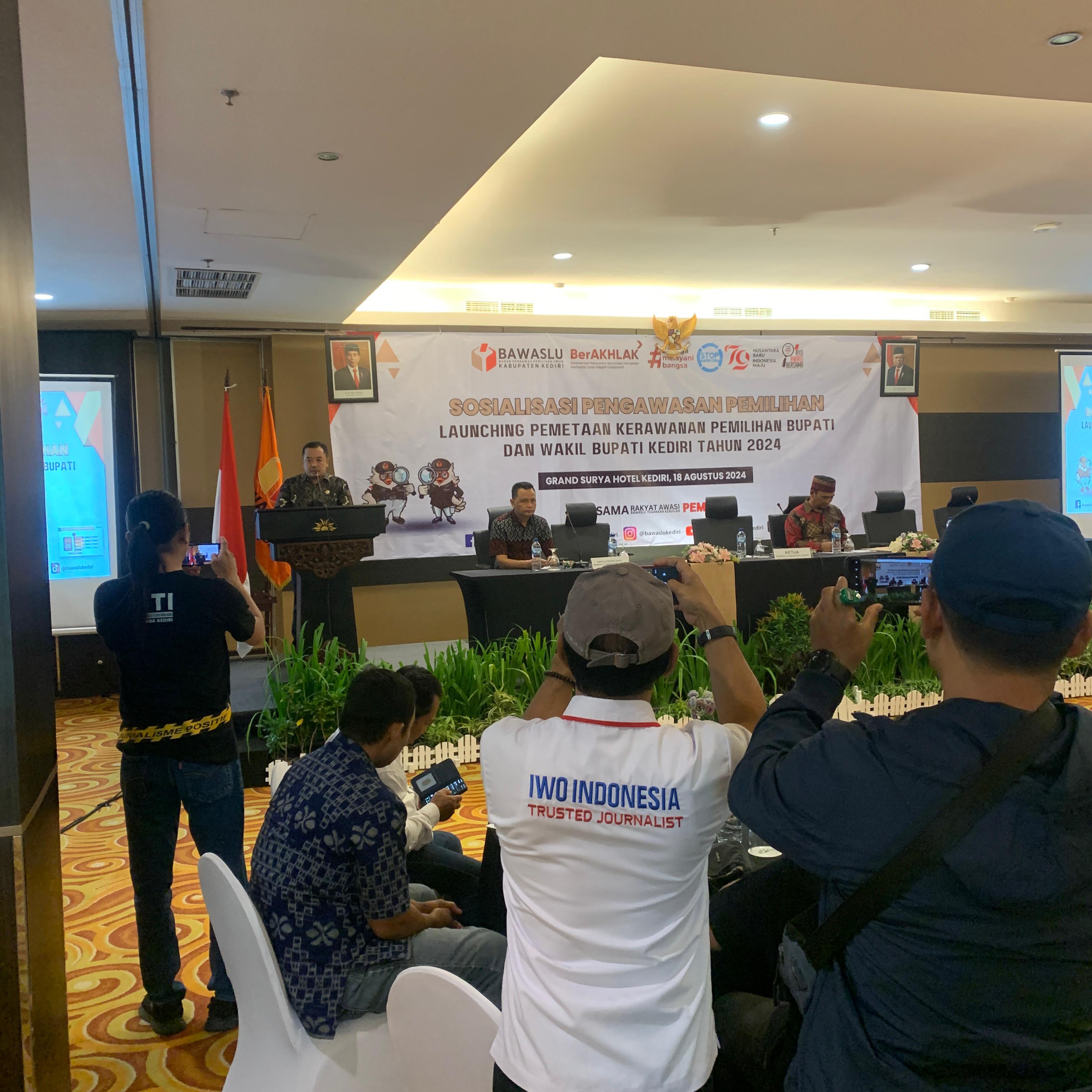 Launching Pemetaan Kerawanan Pemilihan Tahun 2024