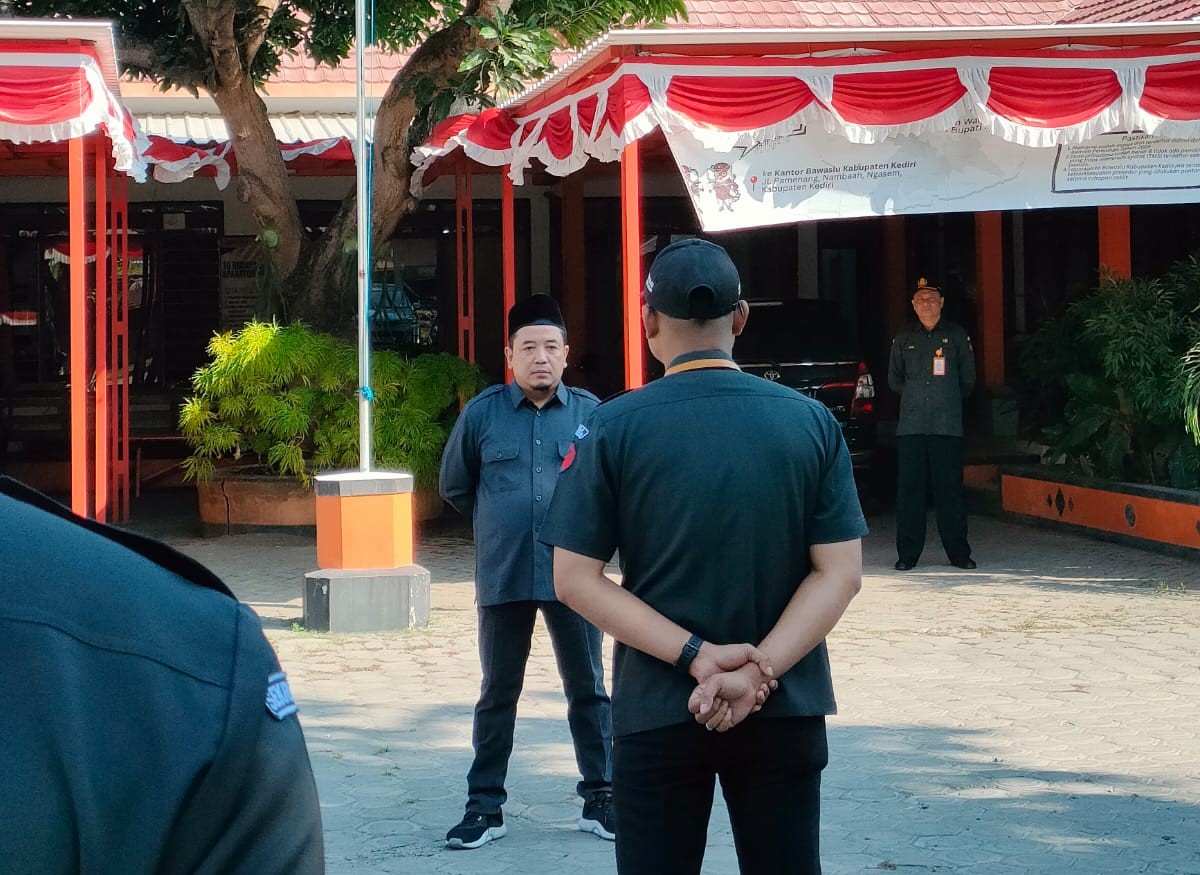 Apel Pagi Bawaslu Kabupaten Kediri 2 September 2024