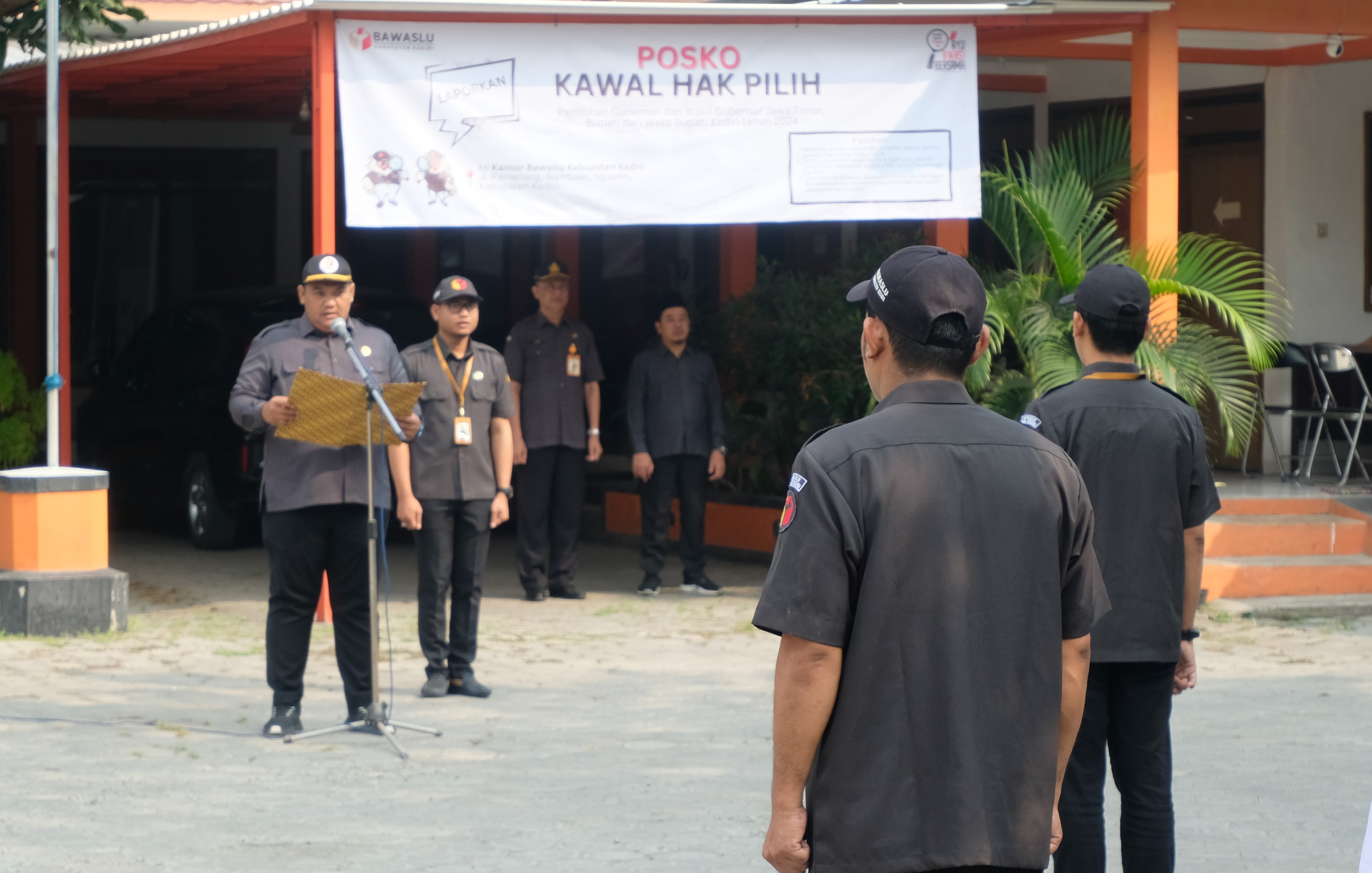 Apel Pagi Bawaslu Kabupaten Kediri 23 September 2024
