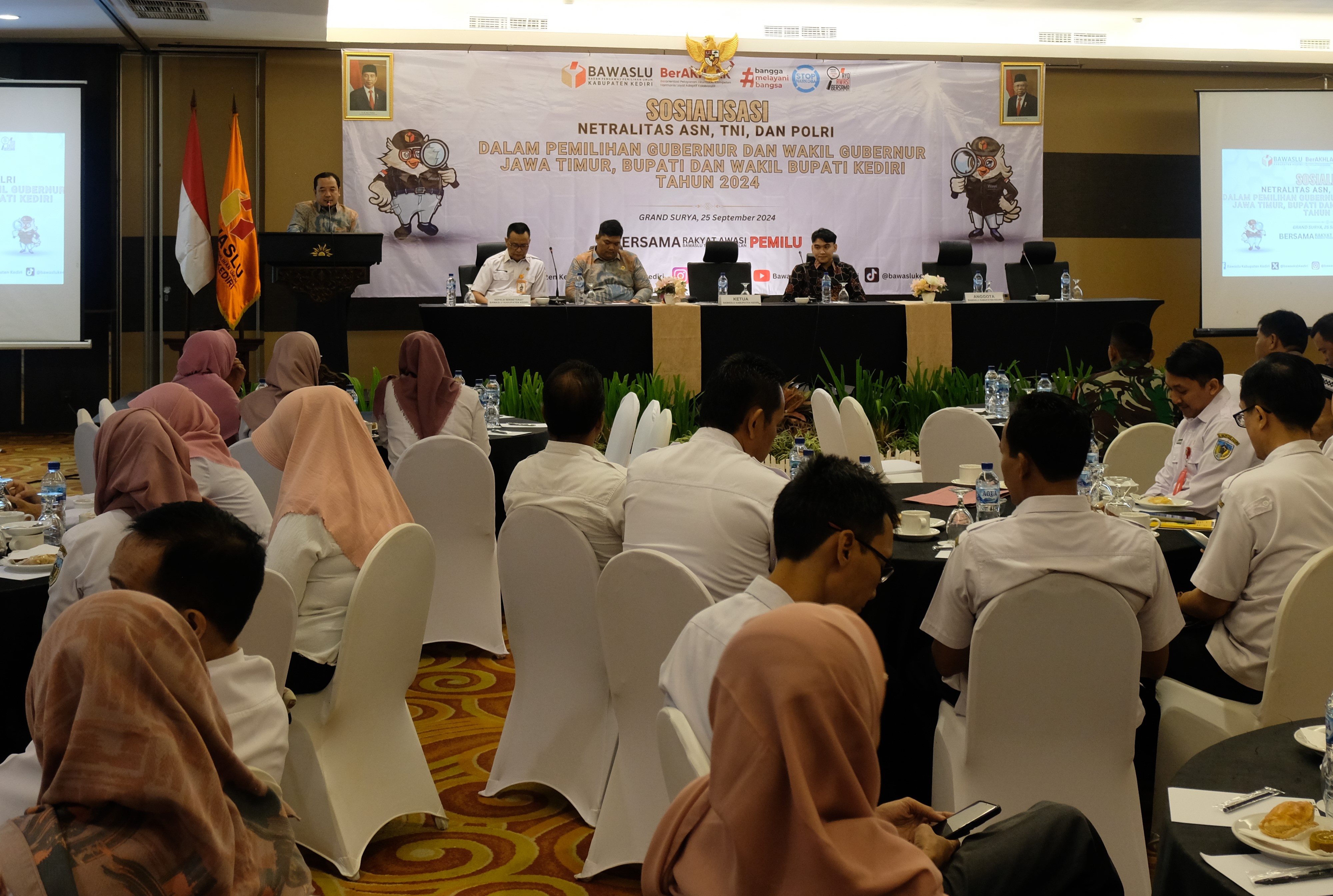 Sosialisasi Netralitas ASN, TNI dan POLRI