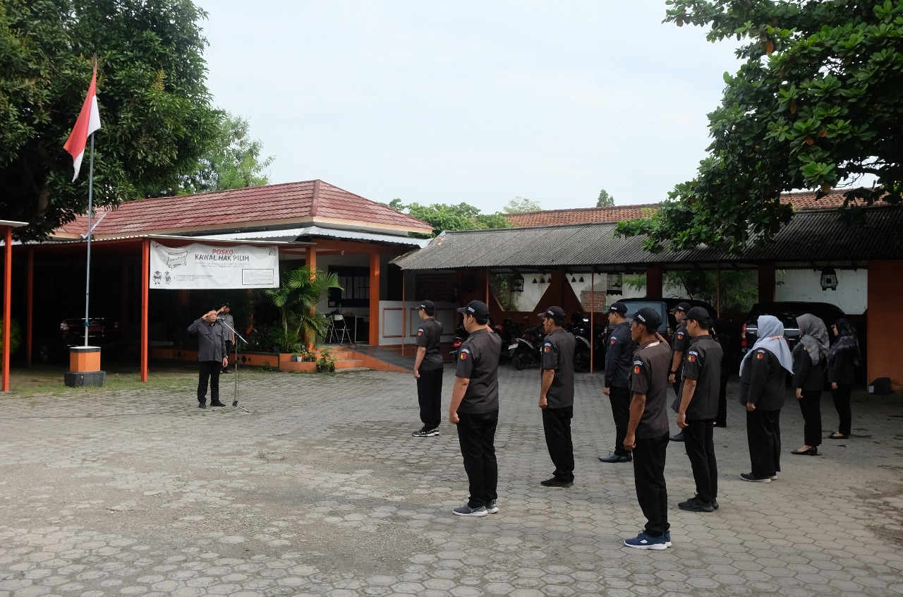 Apel Pagi Bawaslu Kabupaten Kediri. 03 Februari 2025