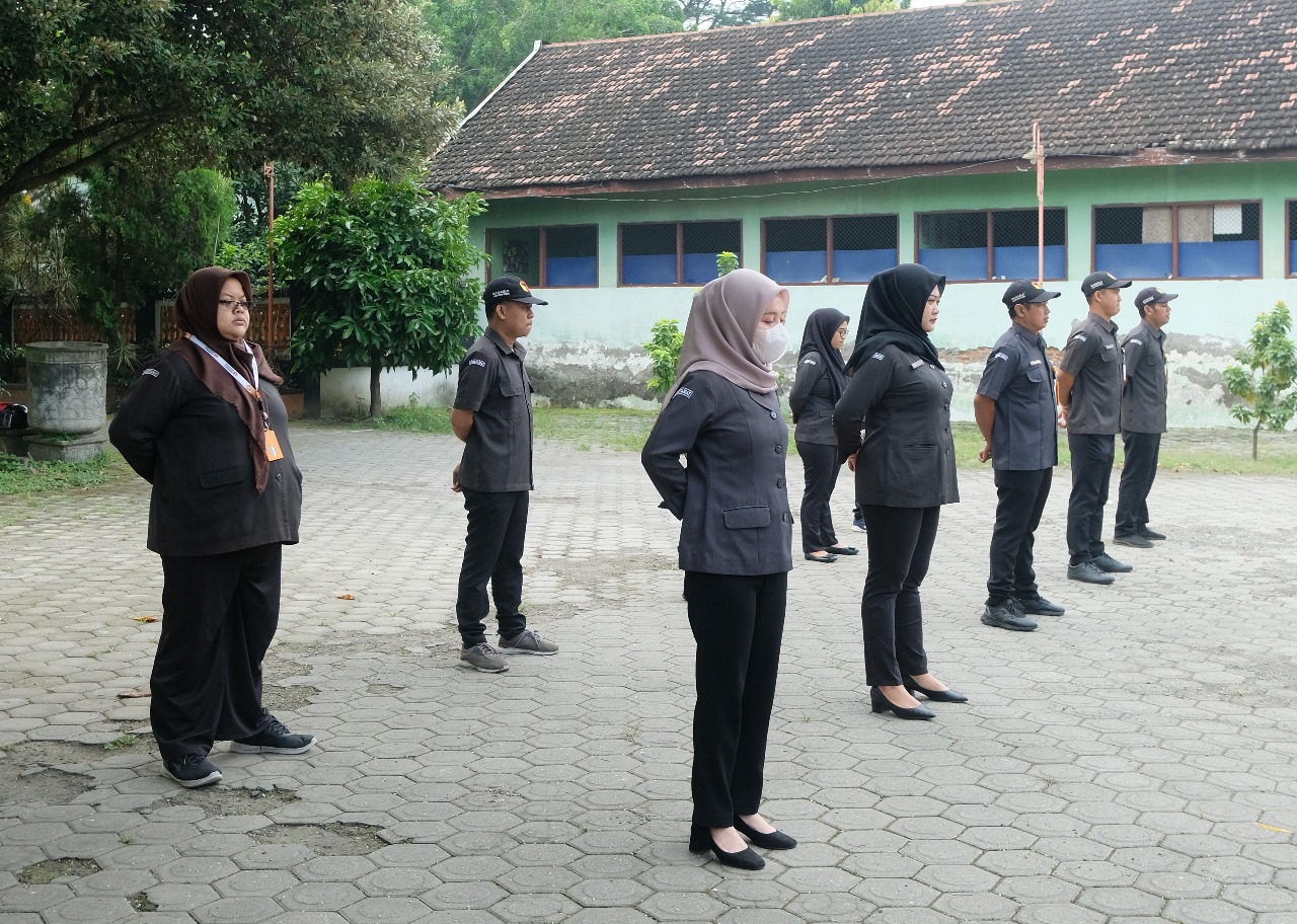 Apel Pagi Bawaslu Kabupaten Kediri 17 Februari 2025