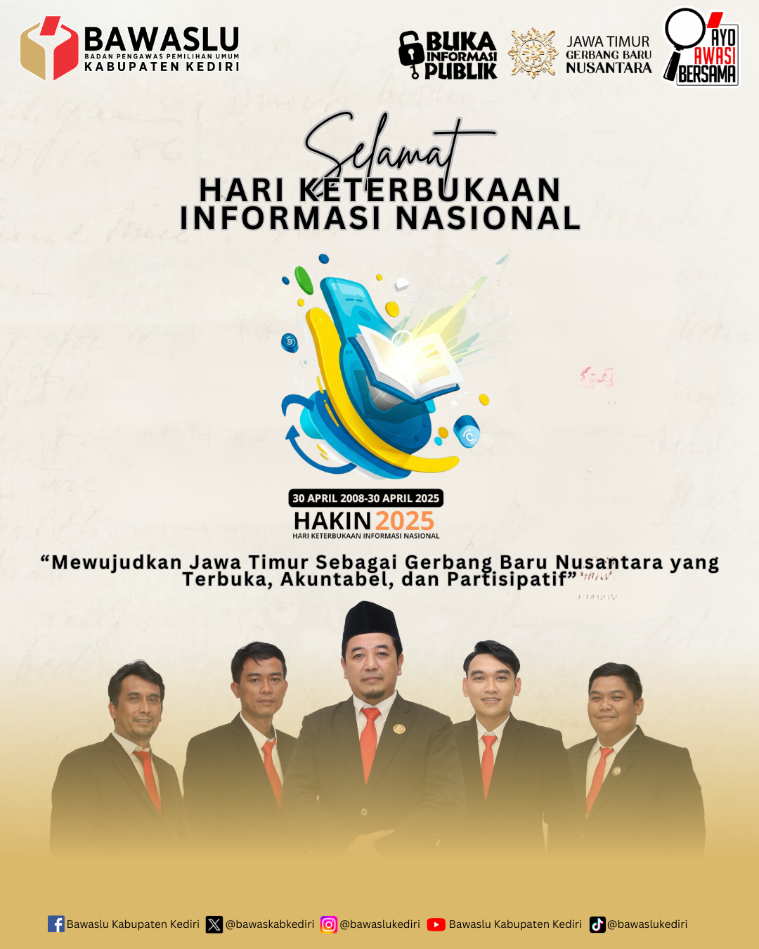 Selamat Hari Keterbukaan Informasi Nasional 2025
