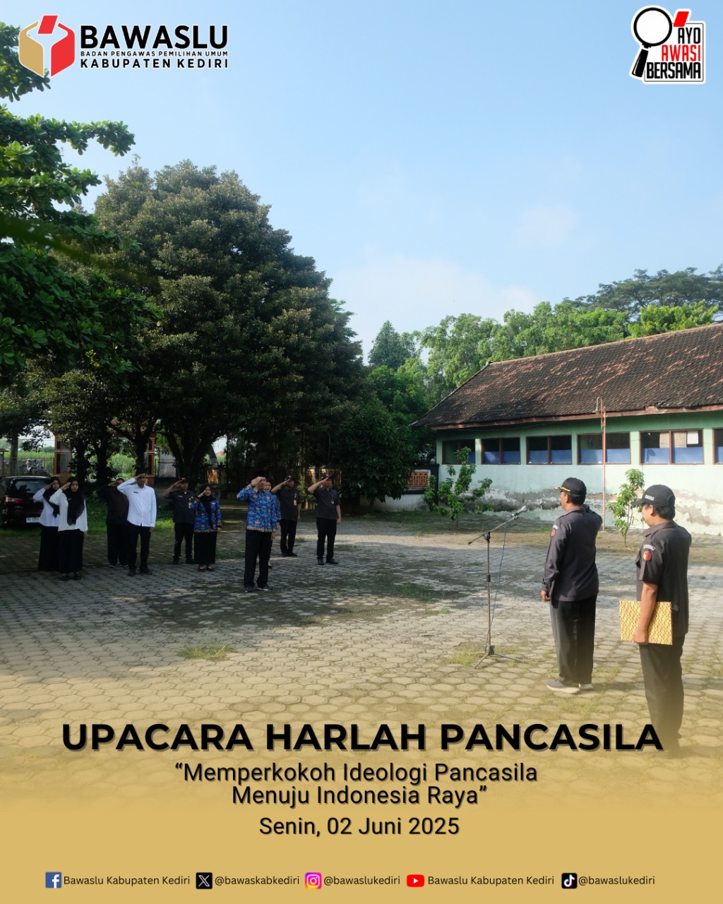 Upacara hari Lahir Pancasila 2025