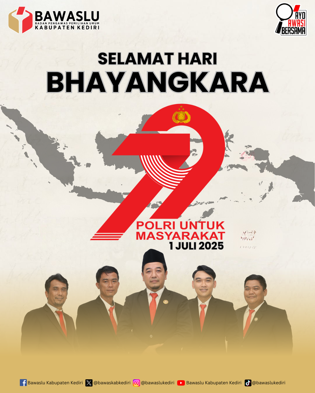 Selamat Hari Bhayangkara ke-79