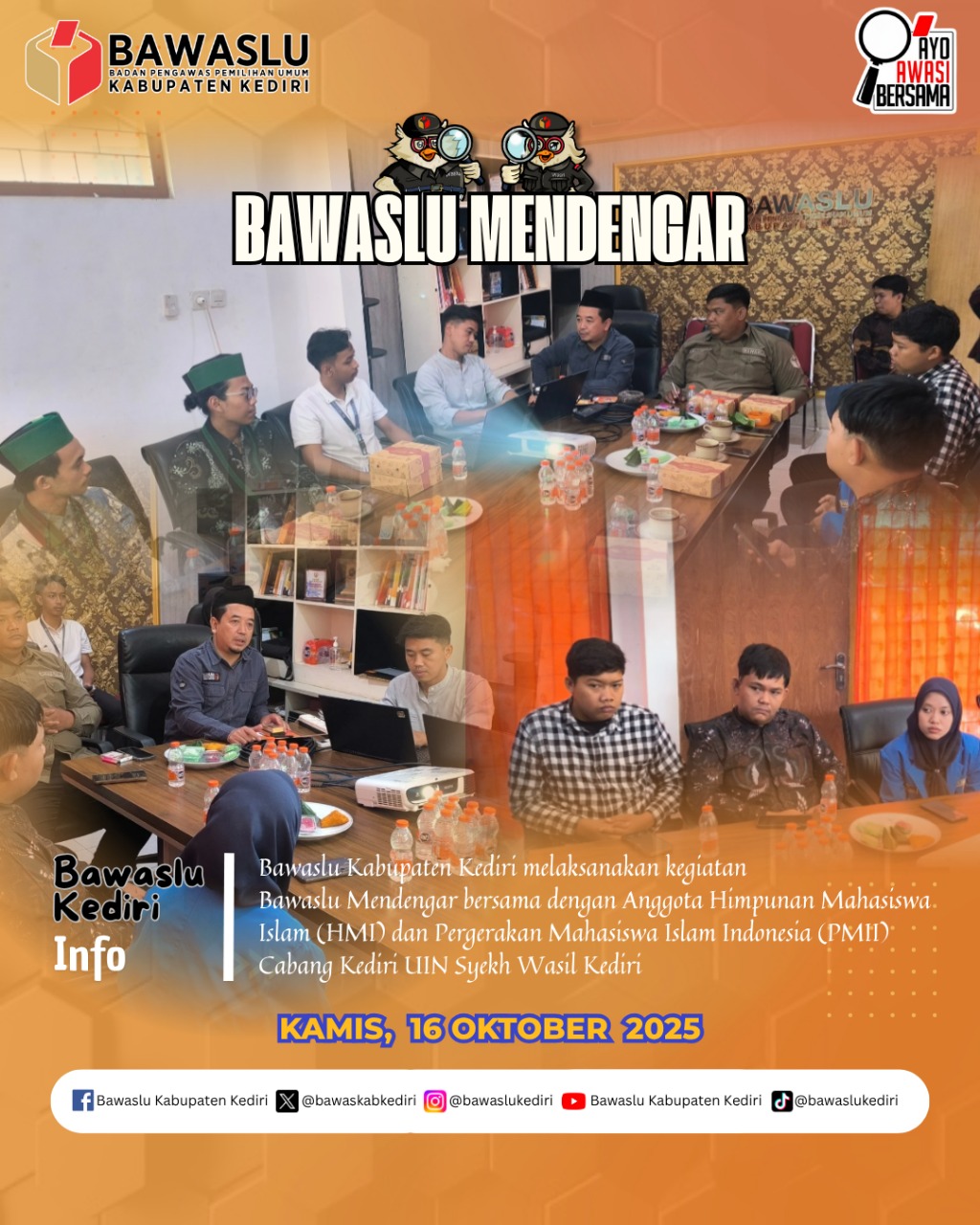 Bawaslu Mendengar Aspirasi 