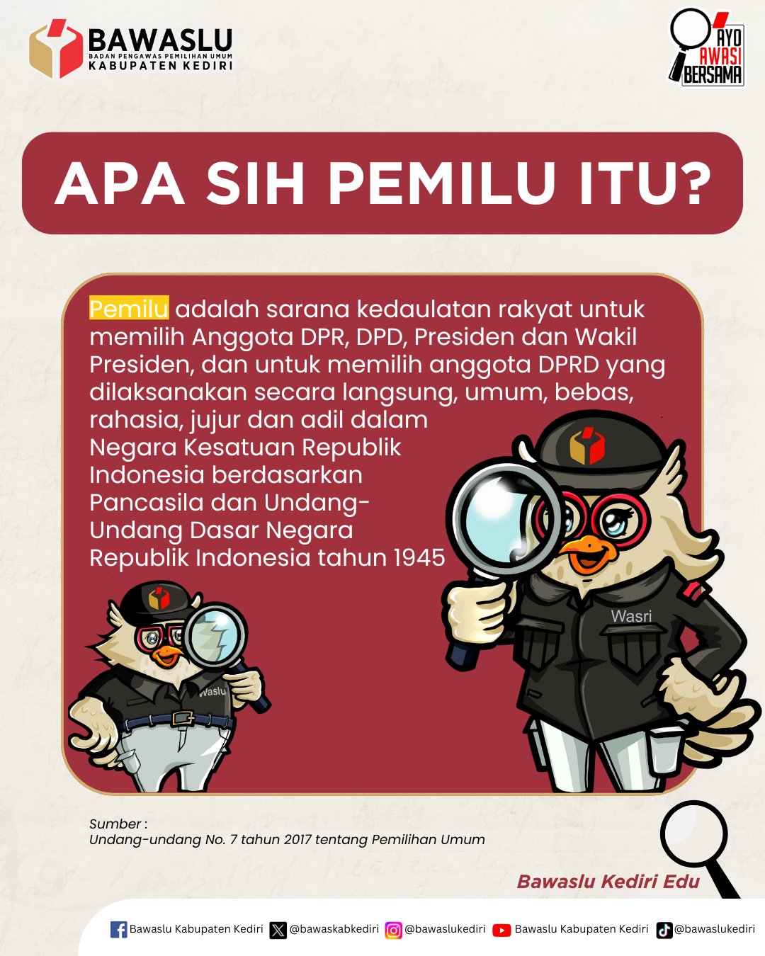 Apa sih pemilu itu?