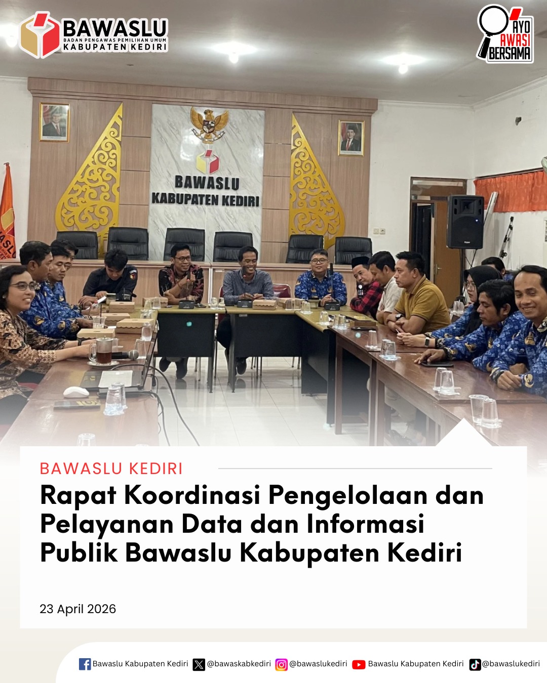 Rapat Koordinasi Pengelolaan dan Pelayanan Datin
