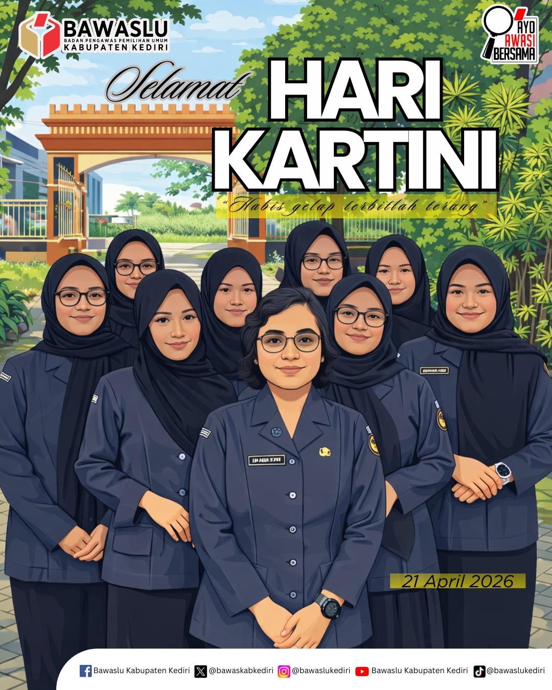 Ucapan Hari Kartini di tahun 2026