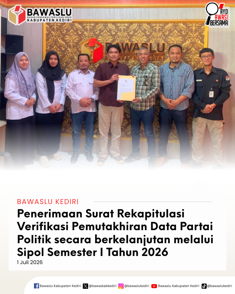 Terima Rekap Sipol