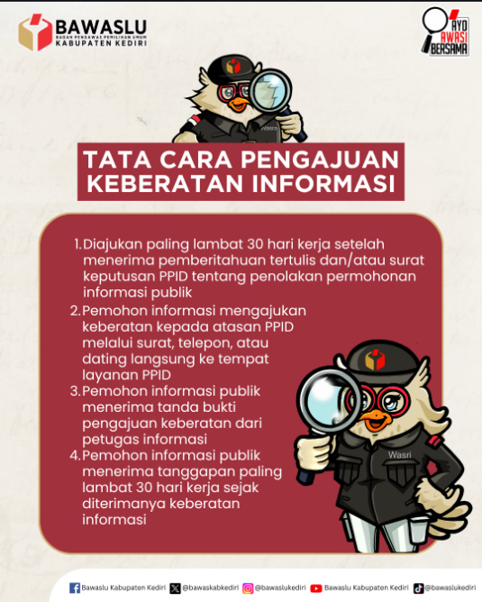MENGAJUKAN KEBERATAN INFORMASI