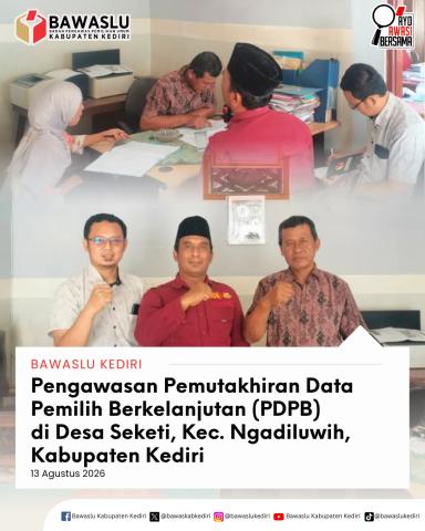Pengawasan PDPB Desa Seketi Ngadiluwih
