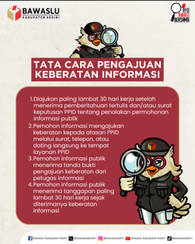 MENGAJUKAN KEBERATAN INFORMASI