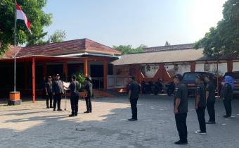 Apel Pagi Bawaslu Kabupaten Kediri. 10 Juni 2024
