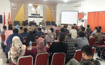 Rapat Evaluasi tahap I Pengawasan Coklit