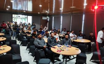 Sosialisasi PKU 8 Tahun 2024 KPU Kabupaten Kediri 