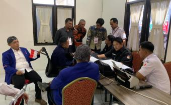 Pengawasan Pendaftaran Bakal calon Bupati hari Kedua