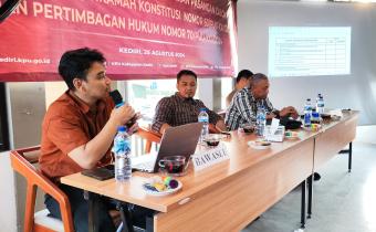 Najihin : Sampaikan Kerawanan Tahapan Pencalonan