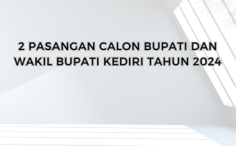 tetapkan 2 pasangan calon bupati dan wakil bupati