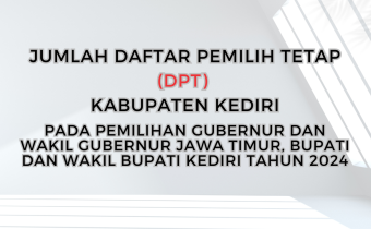 Jumlah DPT Kabupaten Kediri