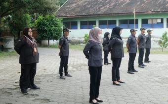 Apel Pagi Bawaslu Kabupaten Kediri 17 Februari 2025