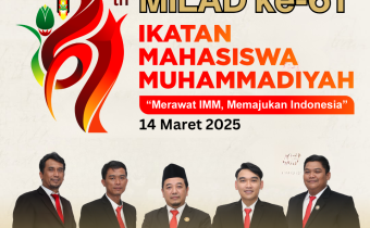 Ucapan Bawaslu Kabupaten Kediri Milad ke-61 Ikatan Mahasiswa Muhammadiyah