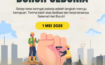 Selamat Hari Buruh 1 Mei 2025