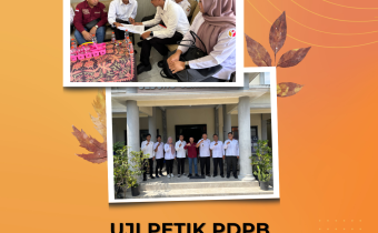 Uji petik Pengawasan Pemutakhiran DPB