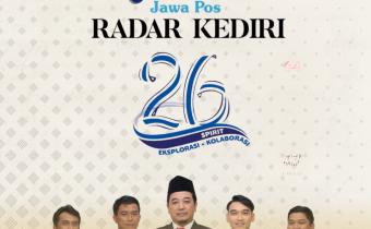 Ucapan Selamat Ulangtahun ke-26 pada Jawa Pos Radar Kediri