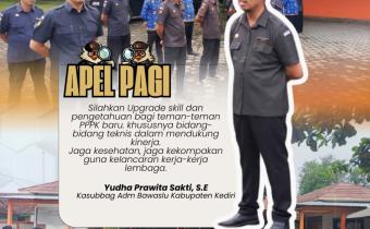 Apel Pagi Bawaslu Kabupaten Kediri 17 November 2025