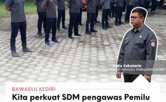 Apel Pagi Bawaslu Kabupaten Kediri 12 Januari 2026