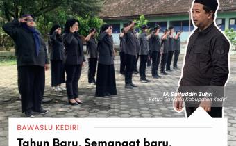 Apel Pagi Bawaslu Kabupaten Kediri 5 Januari 2026
