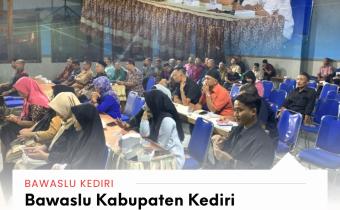 Sosialisasi Bawaslu Kabupaten Kediri di desa Ngasem