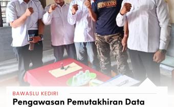 Pengawasan PDPB di Desa Sidomulyo Kecamatan Semen