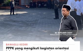 Apel Pagi Bawaslu Kabupaten Kediri 6 Juli 2026