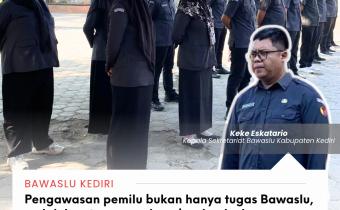 Apel Pagi Bawaslu Kabupaten Kediri 14 September 2026